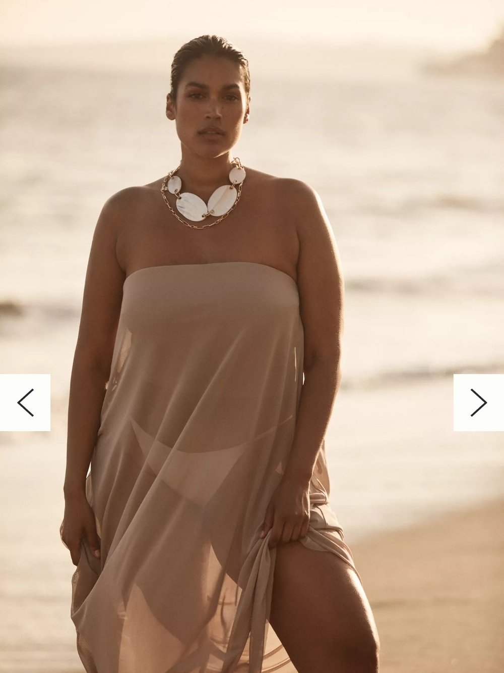 dolan NWT Strapless Sheer Cover-Up Dress & Tube in Taupe/Nude & Pink/Rose Small